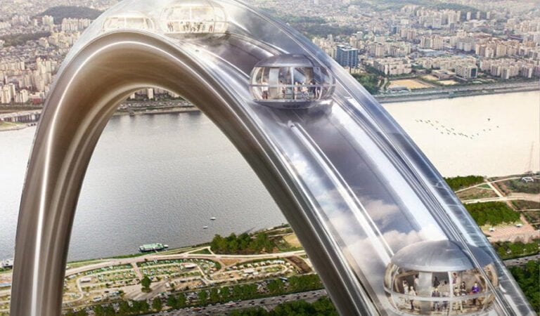 В Сеуле к 2025 году будет построено самое большое в мире колесо обозрения без спиц — «Seoul Ring»